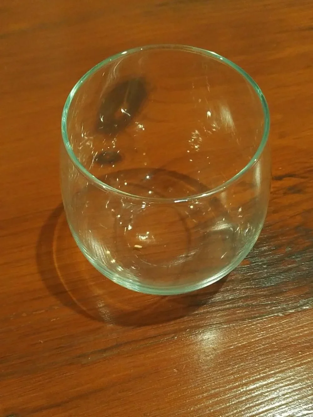 Crate & Barrel Stemless Wine Glasses - Never Used - Set Of Four